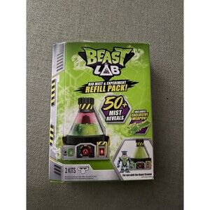 Beast Lab Bio Mist & Experiment Refill Pack 50+ Mist Reveals Toy 2 Kits
